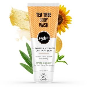 New, sealed. 8 ounce Puriya Tea Tree Body Wash